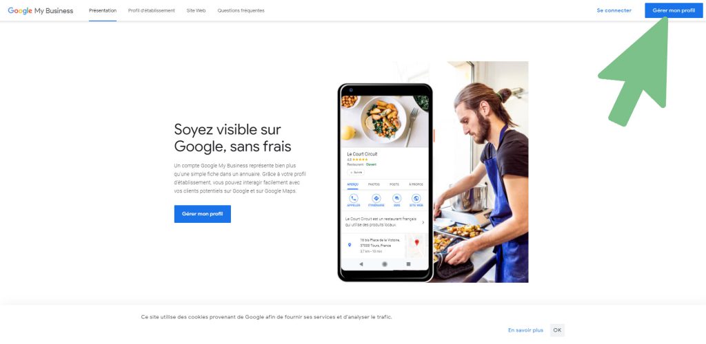 Créez Facilement Votre Fiche D’établissement Google My Business En 5 Minutes gerer mon profil